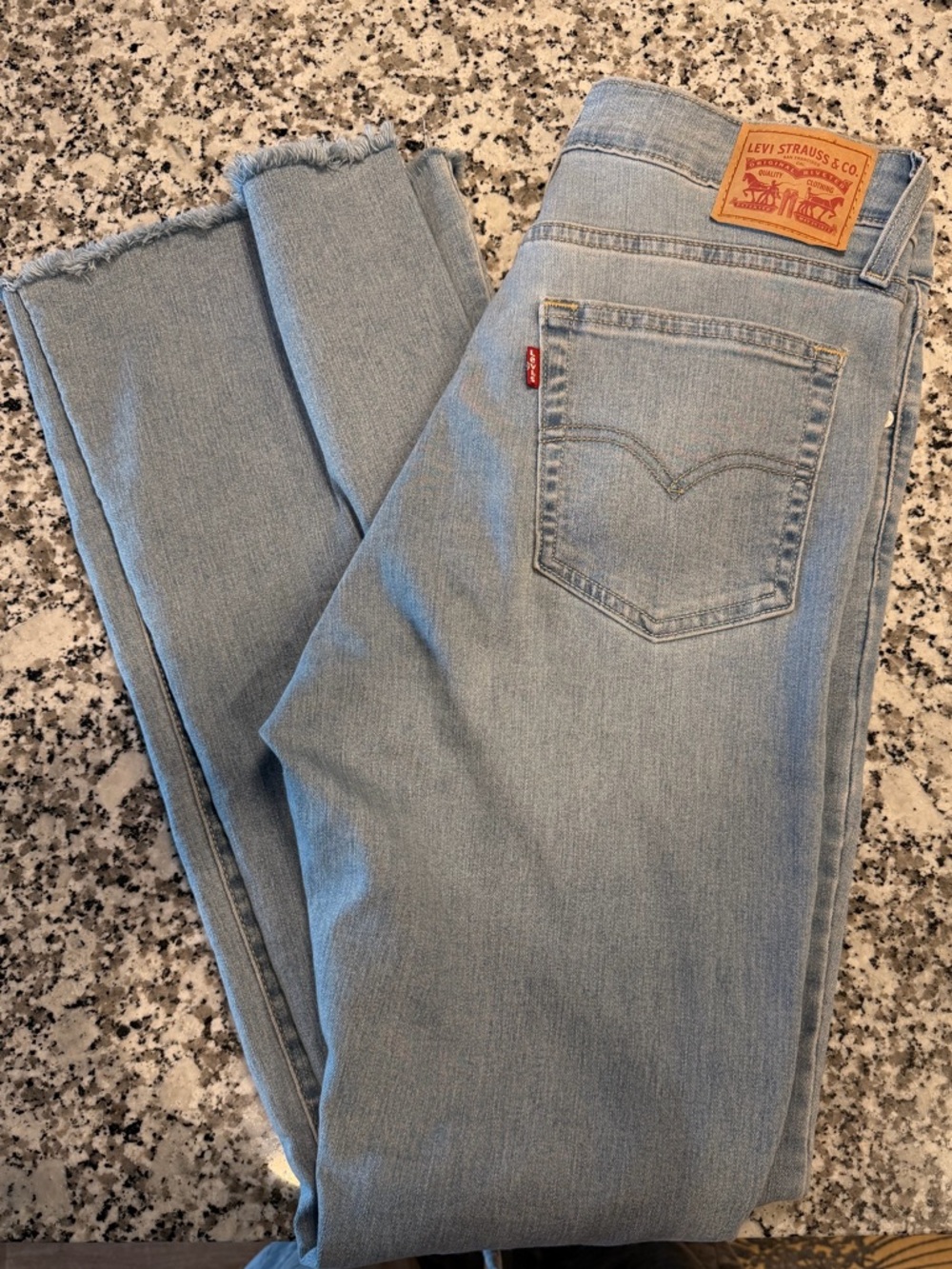 Levi's Women's 726 Flare Light Wash